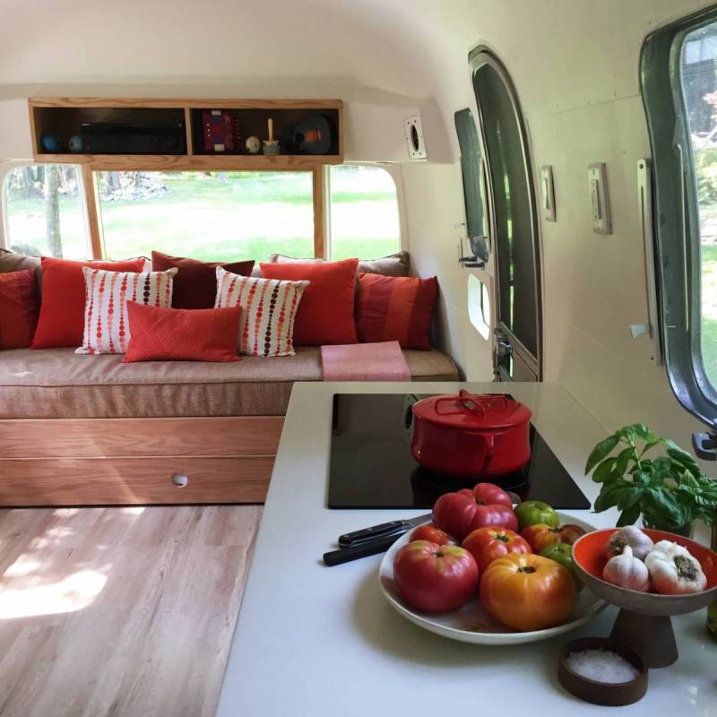 Un couple transforme d'anciennes caravanes Airstream en luxueuse Tiny House !