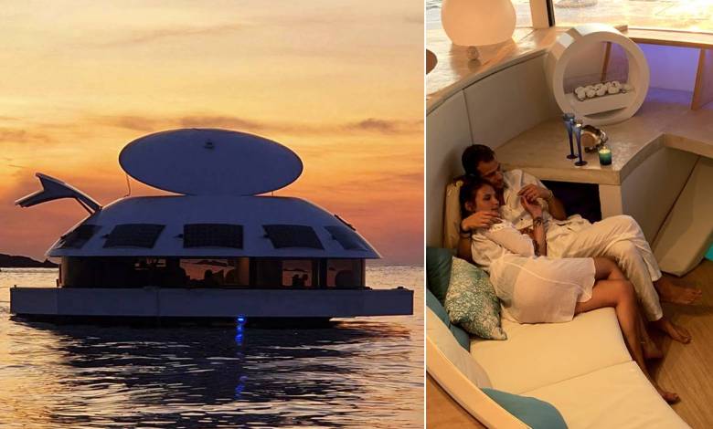 Anthénea : inspirée d'un film de James Bond cette "maison" flottante est juste incroyable !