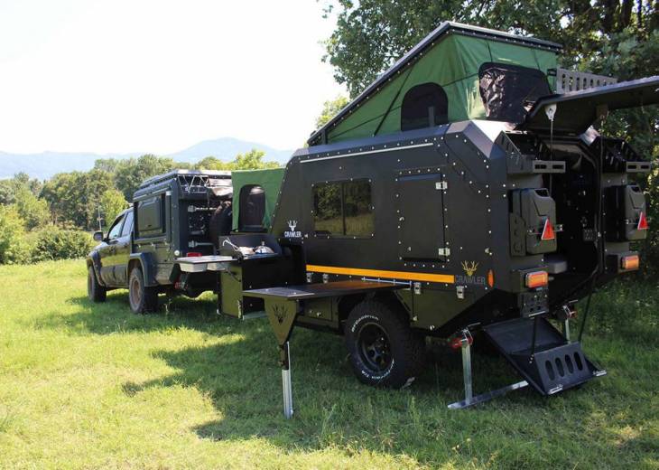 Crawler Trc 428 : les survivalistes vont adorer cette mini caravane "blindée"