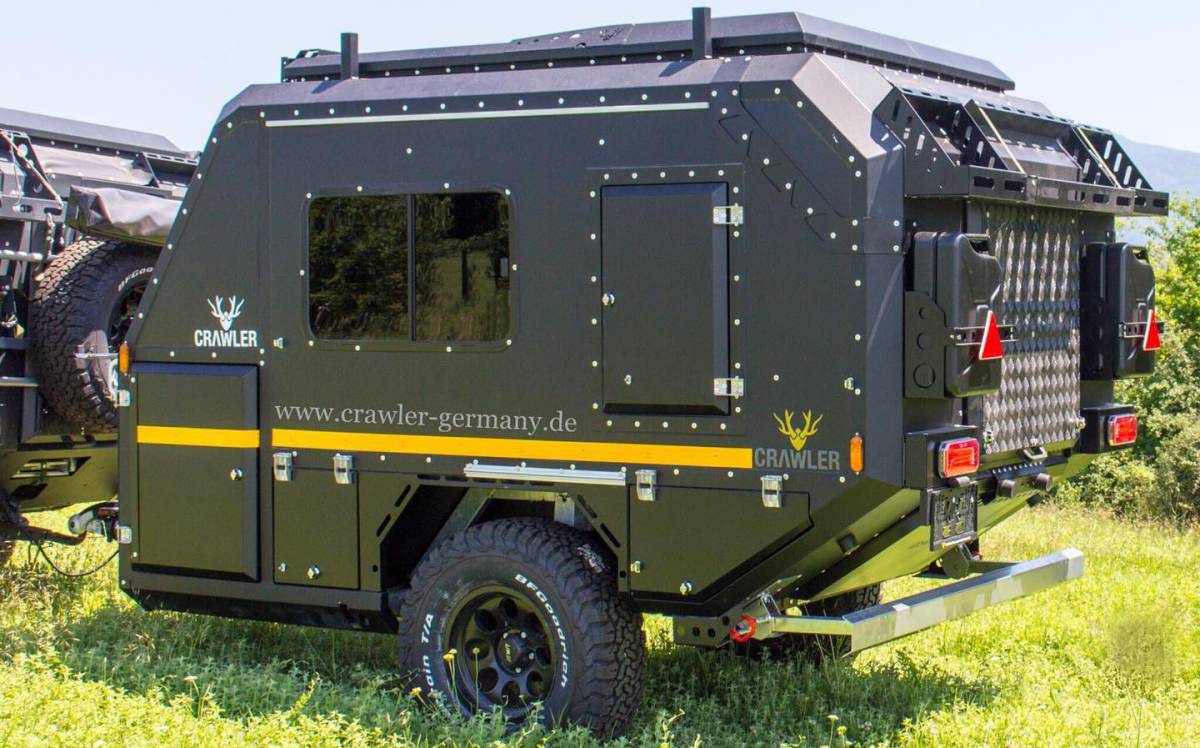 Crawler Trc 428 : les survivalistes vont adorer cette mini caravane tout-terrain