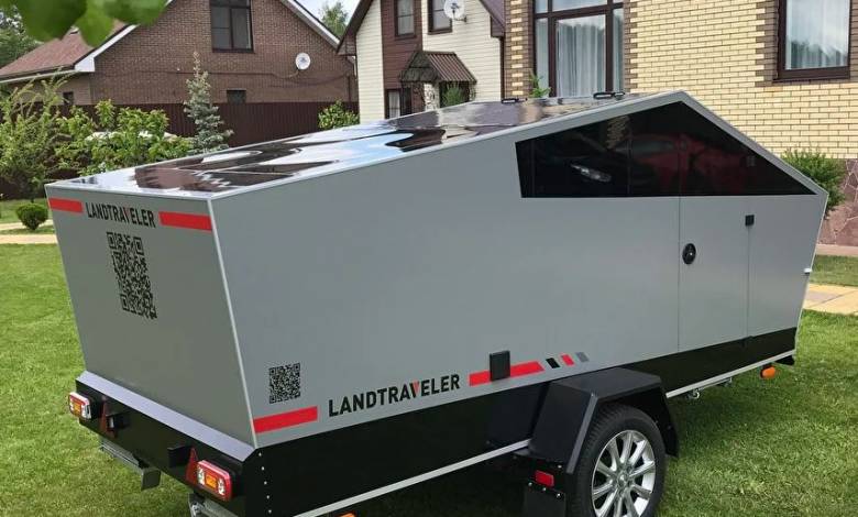 LandTraveler : le Tesla Cybertruck à aussi le droit à une caravane !