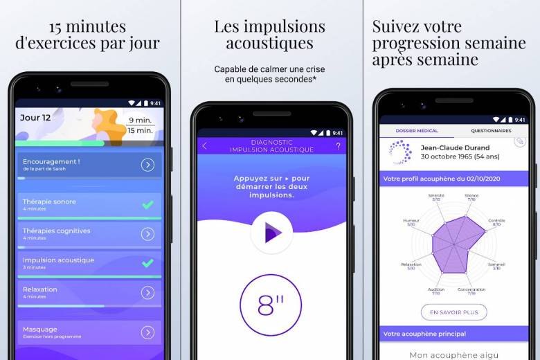 DIAPASON : L’application qui soulage les acouphène avec des impulsions acoustiques