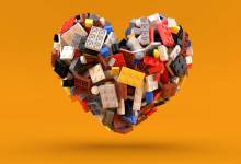 Un cœur en LEGO