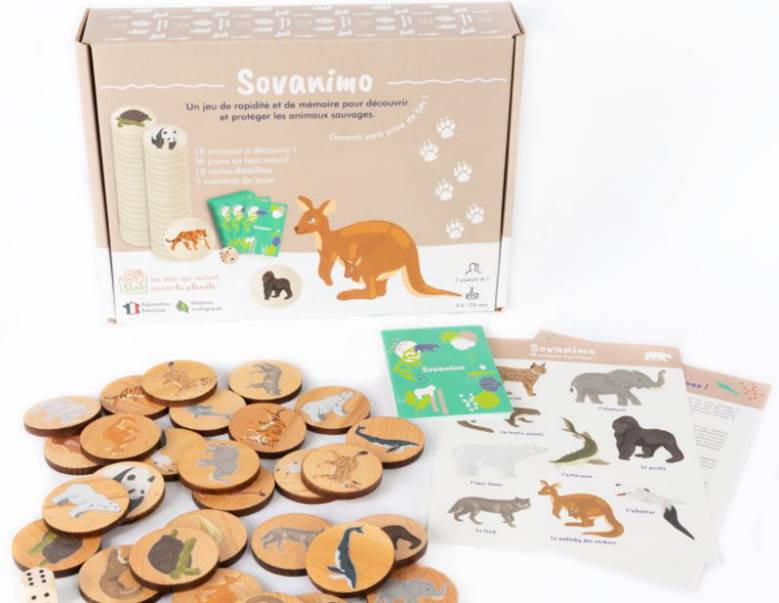 Sloli, des jeux 100% Made In France, qui apprennent la biodiversité et l'environnement aux enfants !