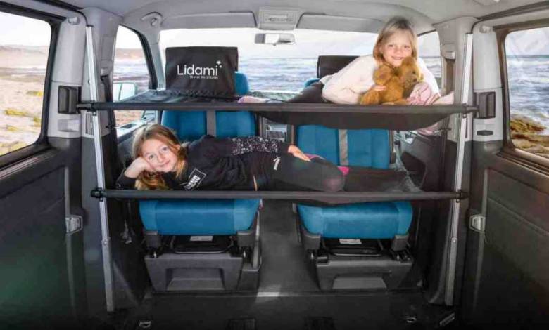 Camping-Car : l'astucieuse couchette amovible Lidami vous offre deux couchages supplémentaires