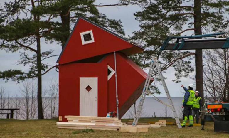 Brette Haus : cette mini maison pliable est... adorable !