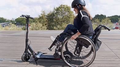OMNI : un dispositif innovant pour électrifier un fauteuil roulant avec une simple trottinette électrique