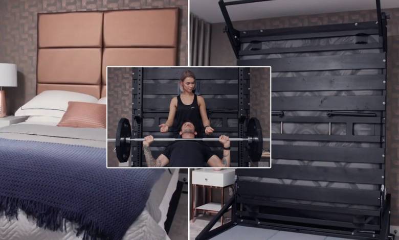 Pivot : il invente un lit qui se transforme en salle de gym à domicile