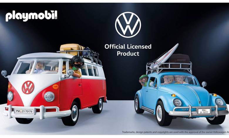 Playmobil : une nouvelle licence avec la mythique coccinelle et le célèbre Van Combi Volkswagen