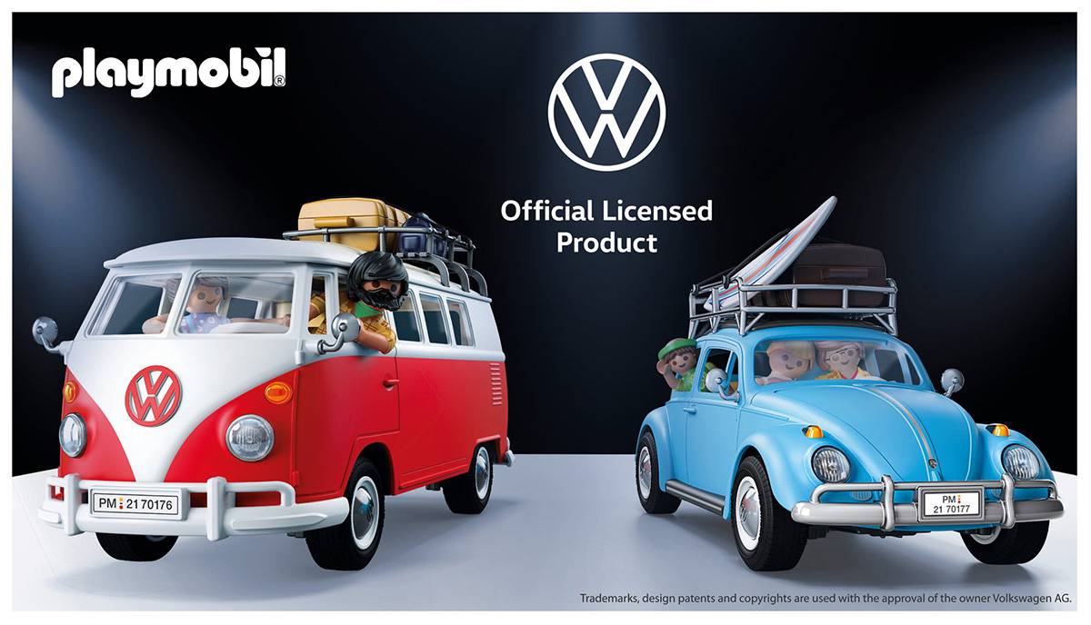 Playmobil : une nouvelle licence avec la mythique coccinelle et le célèbre Van Combi Volkswagen