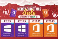 Soldes Noël : Windows 10 Pro à 7,25€, Office 2019 Pro à 28,25€ et plus encore...