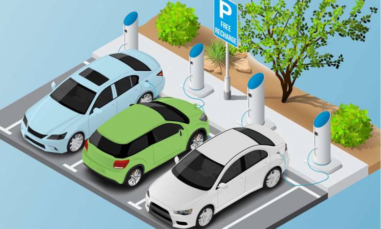 Stationnement et recharge de voiture électrique gratuit