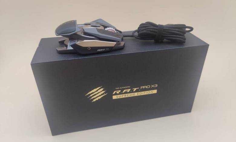 Mad Catz R.A.T PRO X3 Supreme Edition : nous avons testé la souris gamer ultime