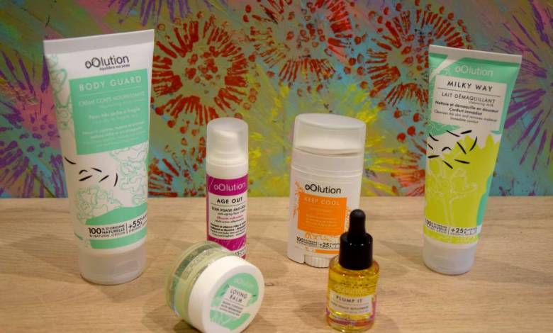 Nous avons testé la marque oOlution, des cosmétiques 100% naturels aux actifs de plantes
