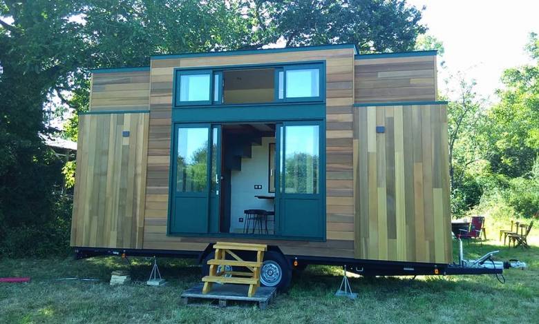 Maine et Loire : Il est possible de louer cette magnifique Tiny-House pour seulement 80€ la nuit