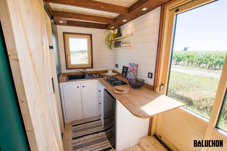 Maine et Loire : Il est possible de louer cette magnifique Tiny-House pour seulement 80€ la nuit