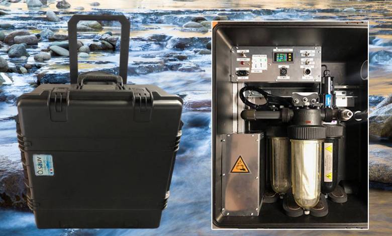 Ôsauv : une valise filtrante innovante qui traite l’eau aux UV pour la rendre potable