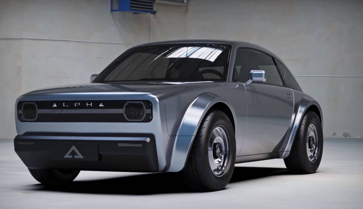 Alpha Motor Ace : un surprenant coupé électrique au look "néo rétro"