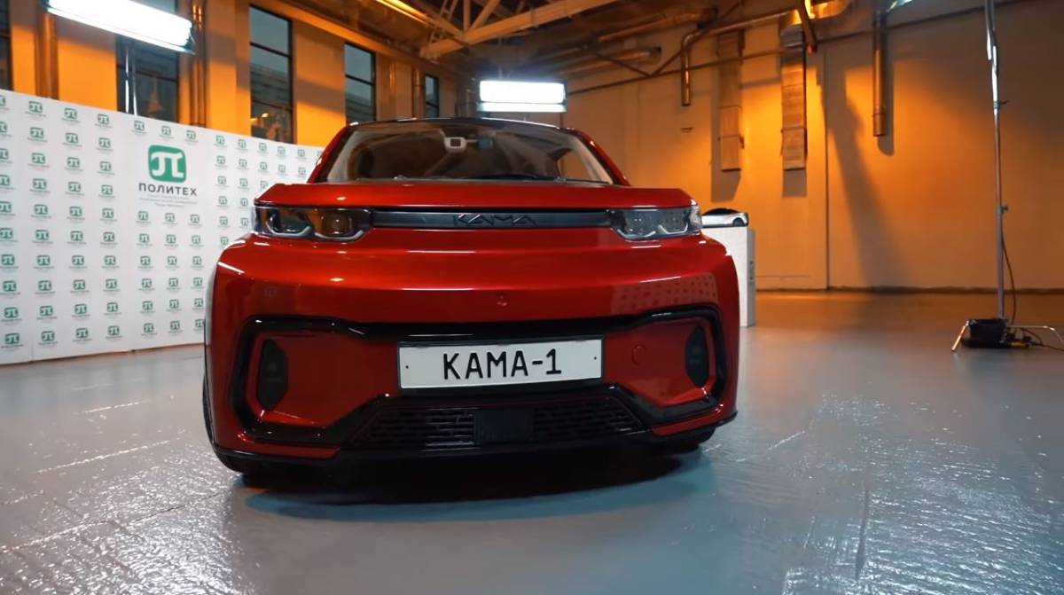 Kama-1, une citadine électrique russe avec 250 km d’autonomie