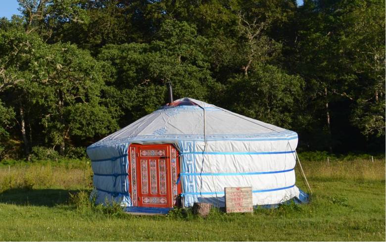 Installer un poele dans une yourte - Bâche de Yourte