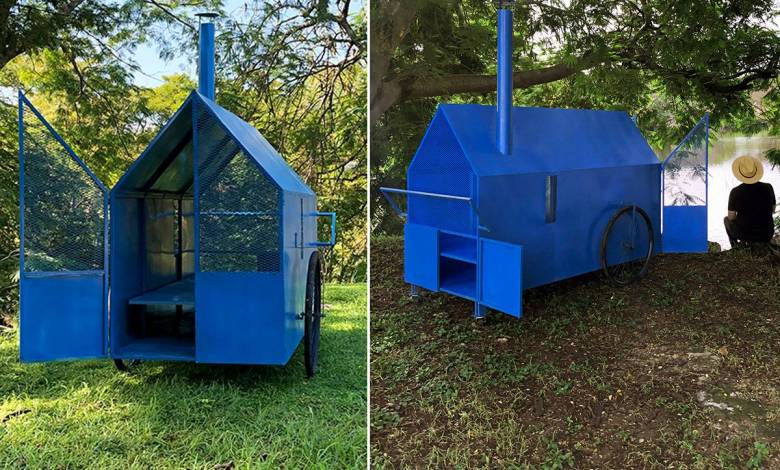 Un studio de design mexicain invente les tiny-houses à destination des sans-abris !