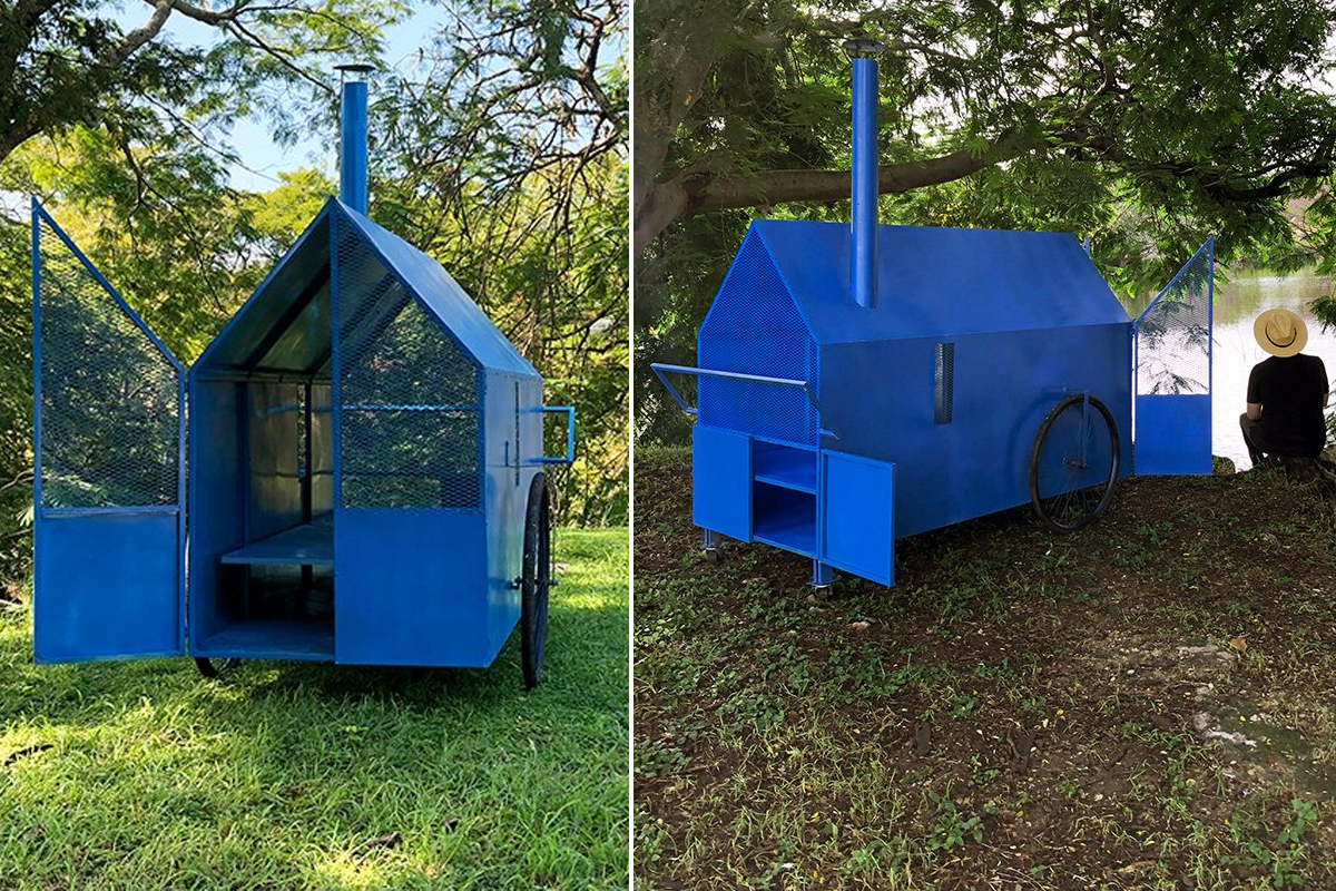 Un studio de design mexicain invente les tiny-houses à destination des sans-abris !