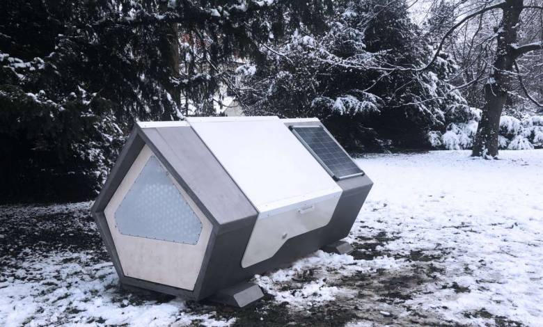 En Allemagne, six étudiants inventent des capsules pour que les sans-abris s'y réchauffent !