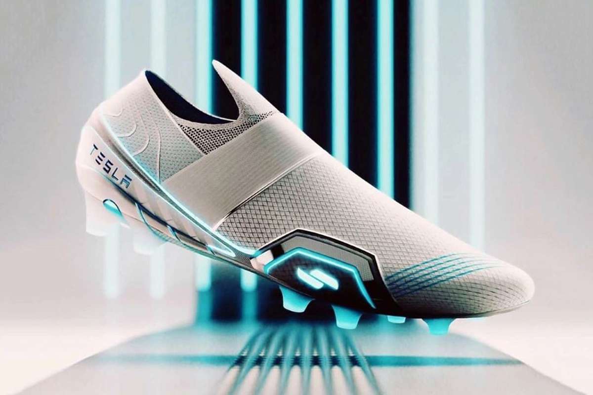 Si Tesla devait concevoir des chaussures de foot, elles ressembleraient à ça !
