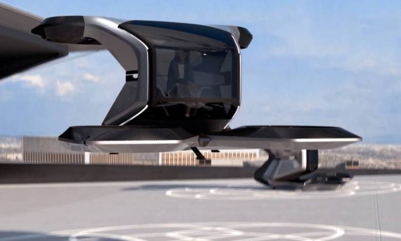 Voiture volante : General Motors présente un magnifique concept de taxi volant monoplace