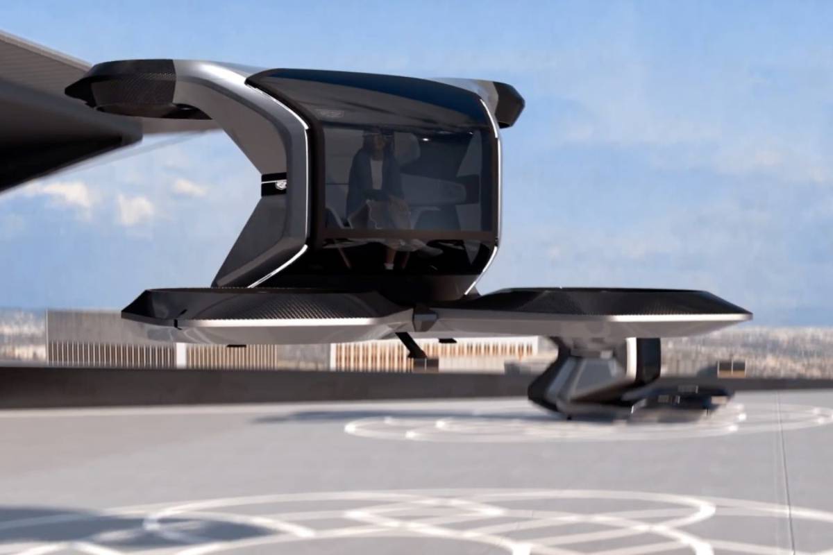 Voiture volante : General Motors présente un magnifique concept de taxi volant monoplace