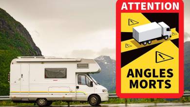 Désormais les campings-cars doivent aussi apposer des autocollants "Angles Morts" !