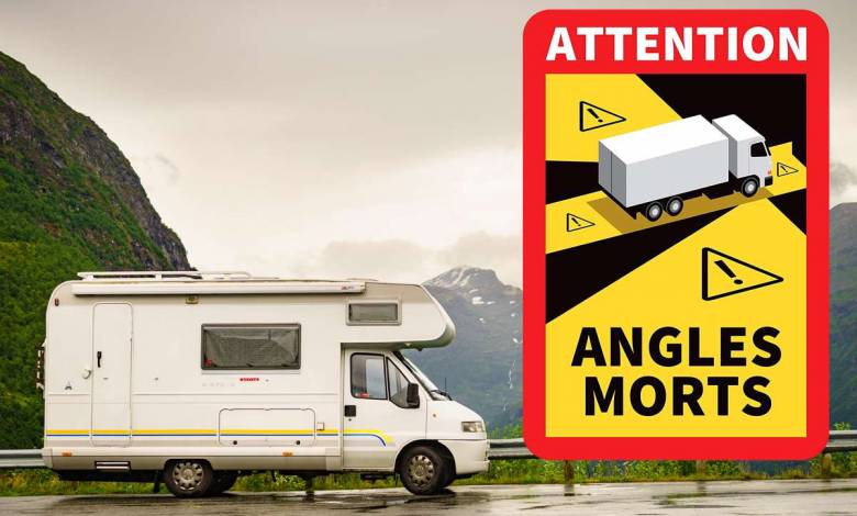 Désormais les campings-cars doivent aussi apposer des autocollants "Angles Morts" !