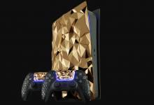 Playstation 5 : l'entreprise russe Caviar customise une PS5 avec 20 kilos d'or !