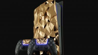 Playstation 5 : l'entreprise russe Caviar customise une PS5 avec 20 kilos d'or !