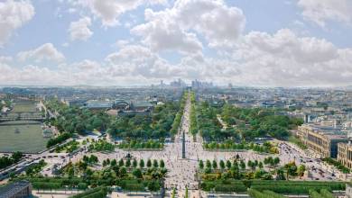 En 2024, les Champs-Elysées se transformeront en jardin à dominance piétonne !