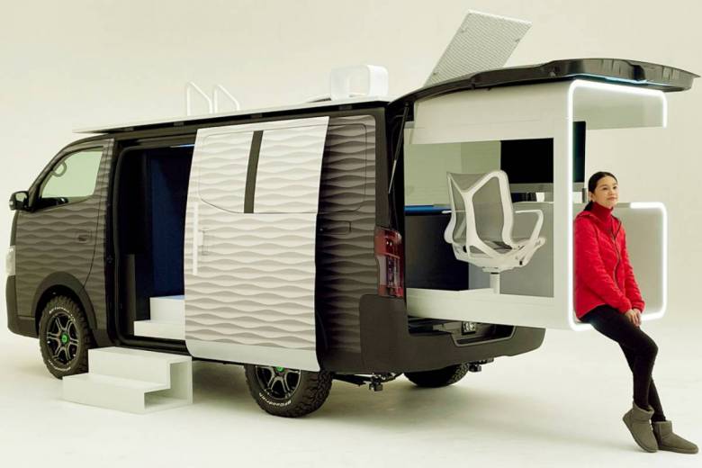 Nissan NV350 Office Pod Concept : un étonnant van optimisé pour le télétravail