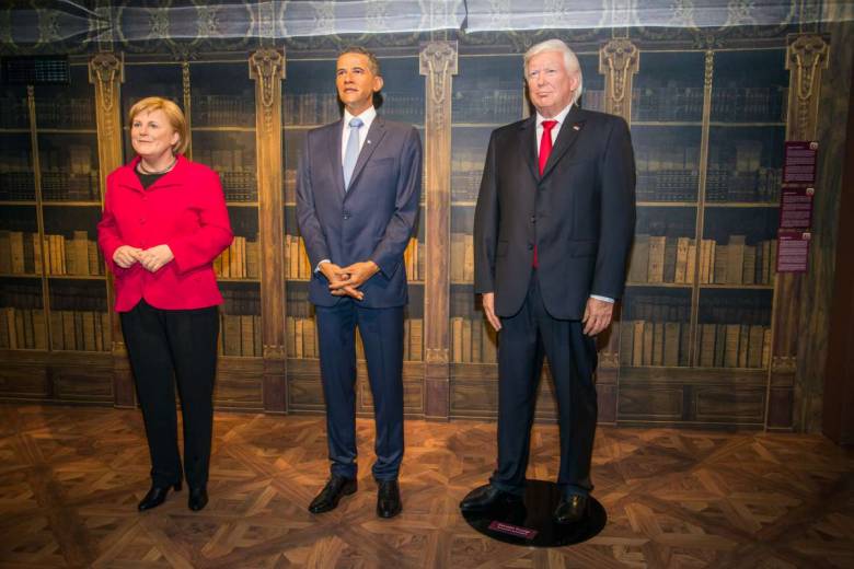 Insolite : dans les musées de cire européens, les statues de Donald Trump ont pris des chemins divers !