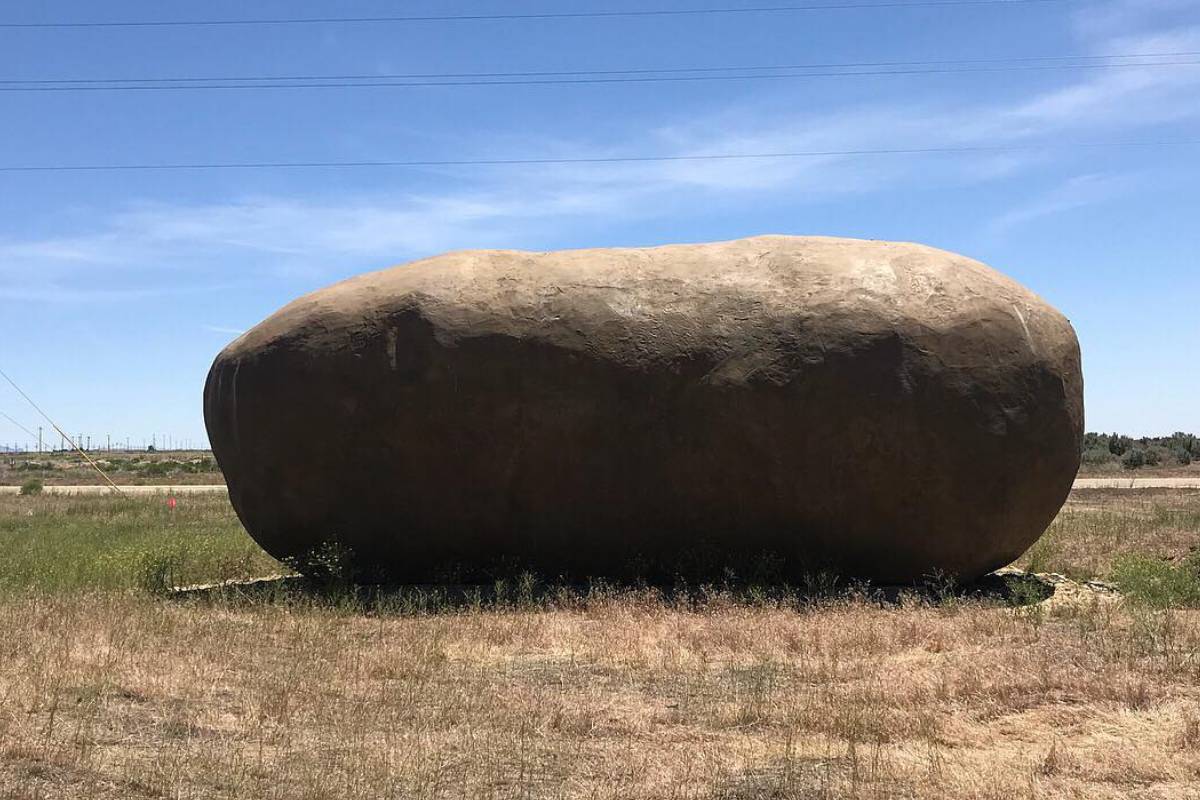 Potatiny-house : et si vous passiez la nuit dans une patate géante ?