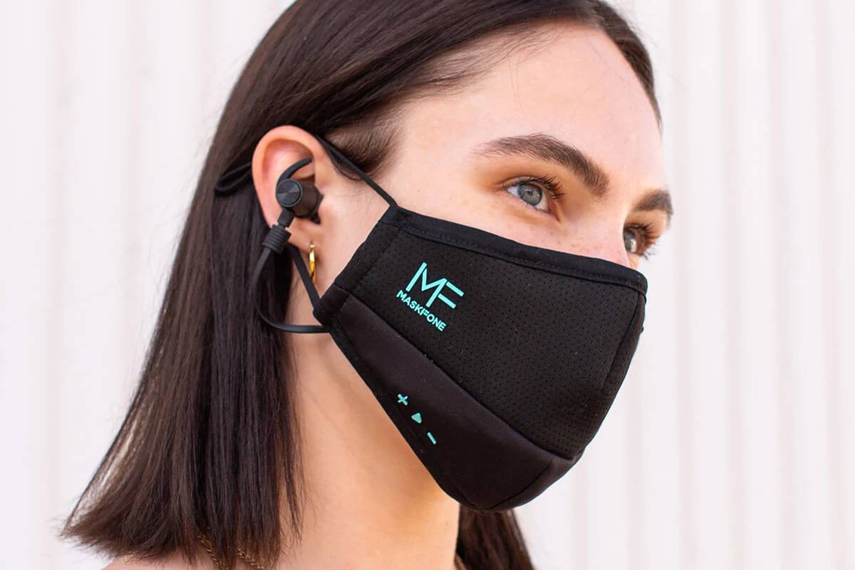 MaskFone : le premier masque N95 avec écouteurs et micro intégrés