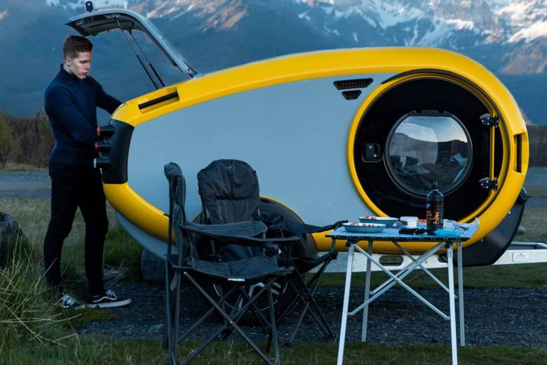 Mink 2.0 Sports Campers : une remorque caravane minimaliste mais parfaitement pensée