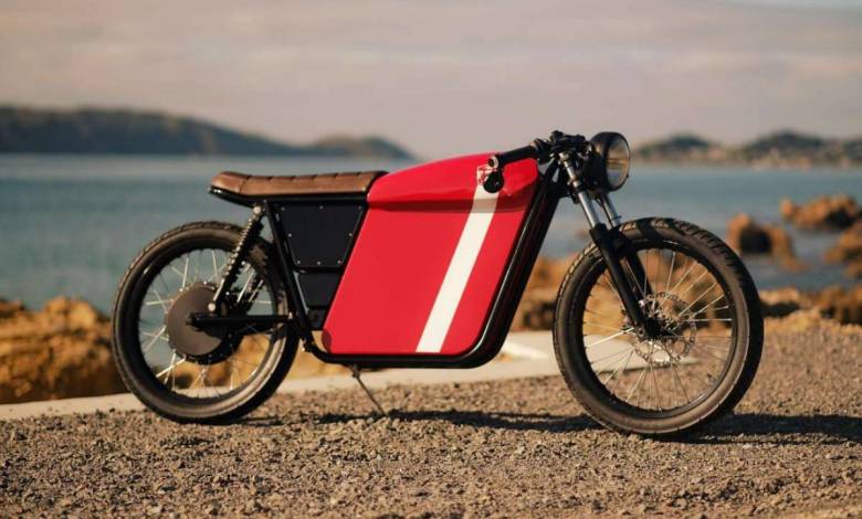 FTN Motion dévoile une très étonnante moto électrique au design rétro !