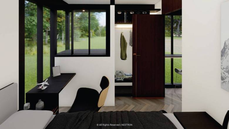 Legend Two X : Nestron dévoile une nouvelle micro-maison de 35 m² pouvant accueillir toute une famille !