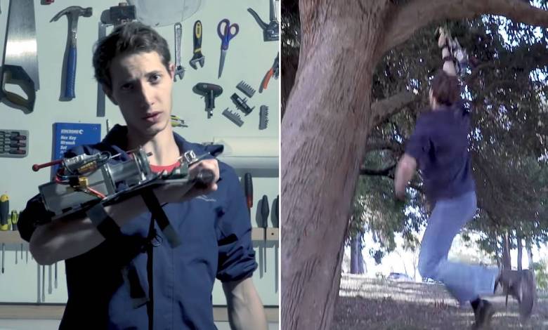 Un jeune Youtubeur fabrique une réplique fonctionnelle du grappin de Batman