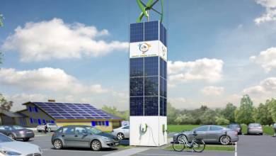 SmartGreenCharge : une station de recharge communautaire qui allie énergies solaire et éolienne