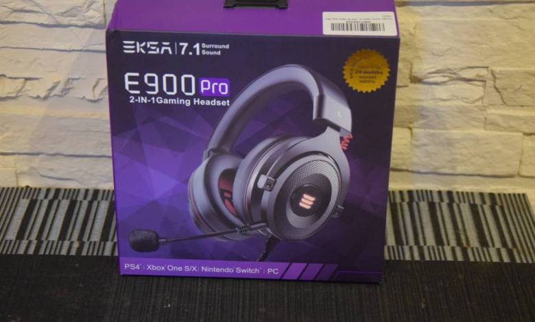 Nous avons testé le Casque Gaming EKSA 900 Pro 7.1 Virtual Sound