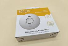 Konyks FireSafe, enfin un détecteur de fumée connecté certifié CE abordable !