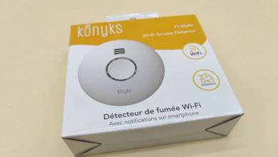 Konyks FireSafe, enfin un détecteur de fumée connecté certifié CE abordable !