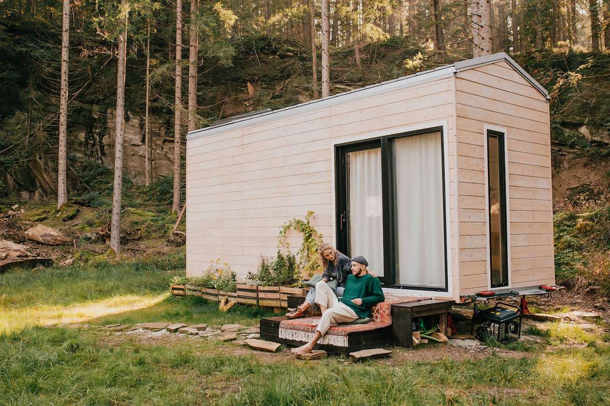 Tiny-House : Cap sur l'Autriche avec le projet Datscha, une maison sur roue tout en bois !