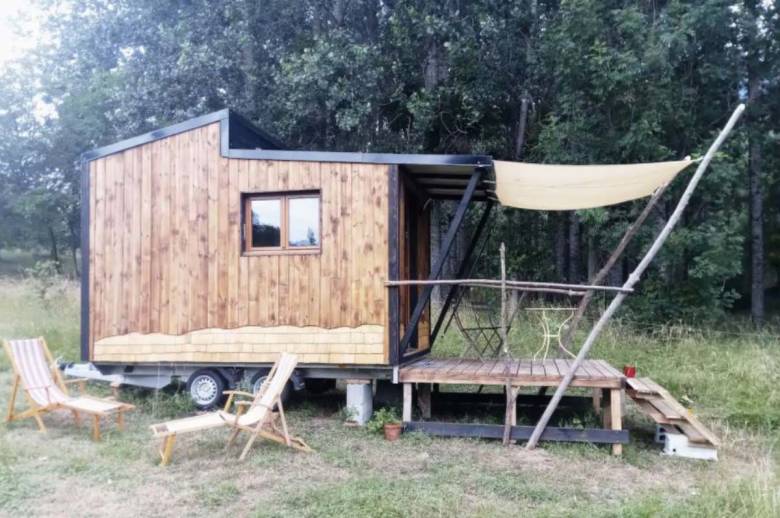 5 magnifiques Tiny-Houses à louer sur Airbnb en région Normandie ou Rhône-Alpes !