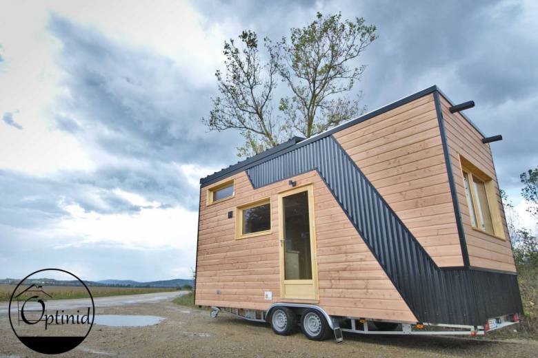 Optinid dévoile sa tiny-house "Marie Ange" équipée d'un toit ouvrant plus profiter de la Nature